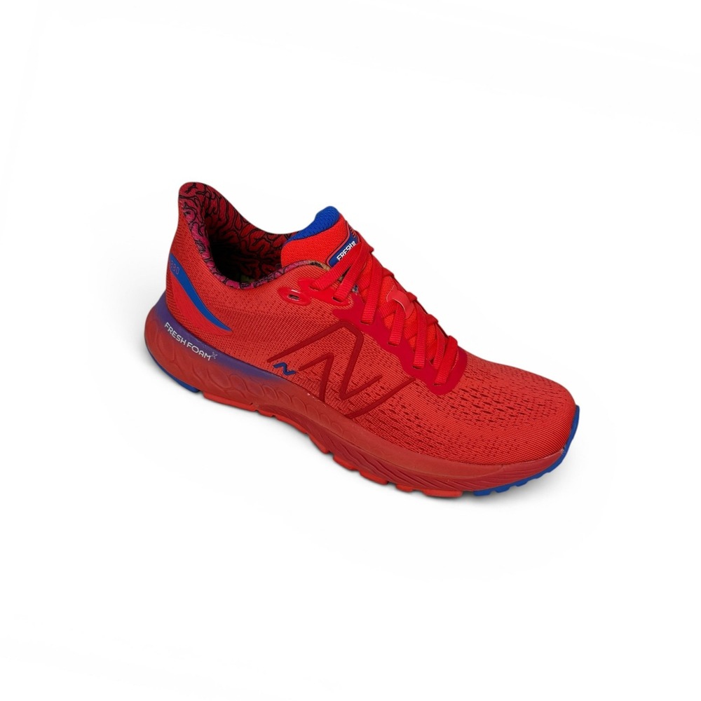New Balance Fresh Foam X 880v12 Running Shoes Womens 8 B Red Blue End the Stigma